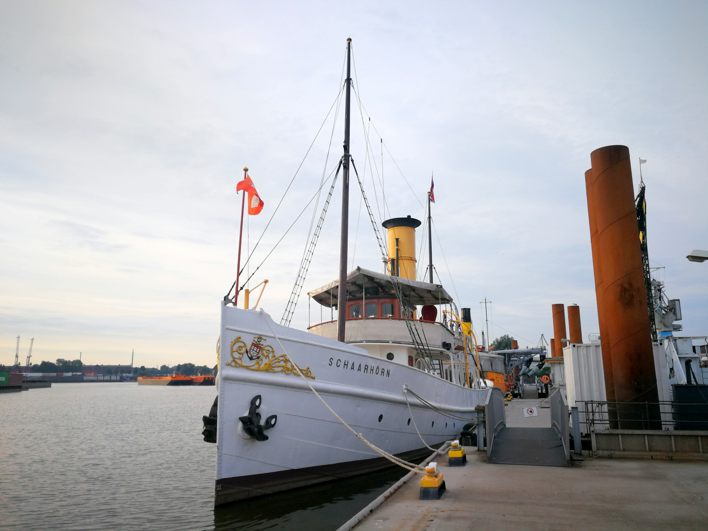 Dampfschiff "SCHAARHÖRN" IMO : 5010323