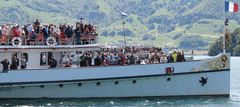 Dampfschiff-Wettfahrt auf dem Vierwaldstättersee