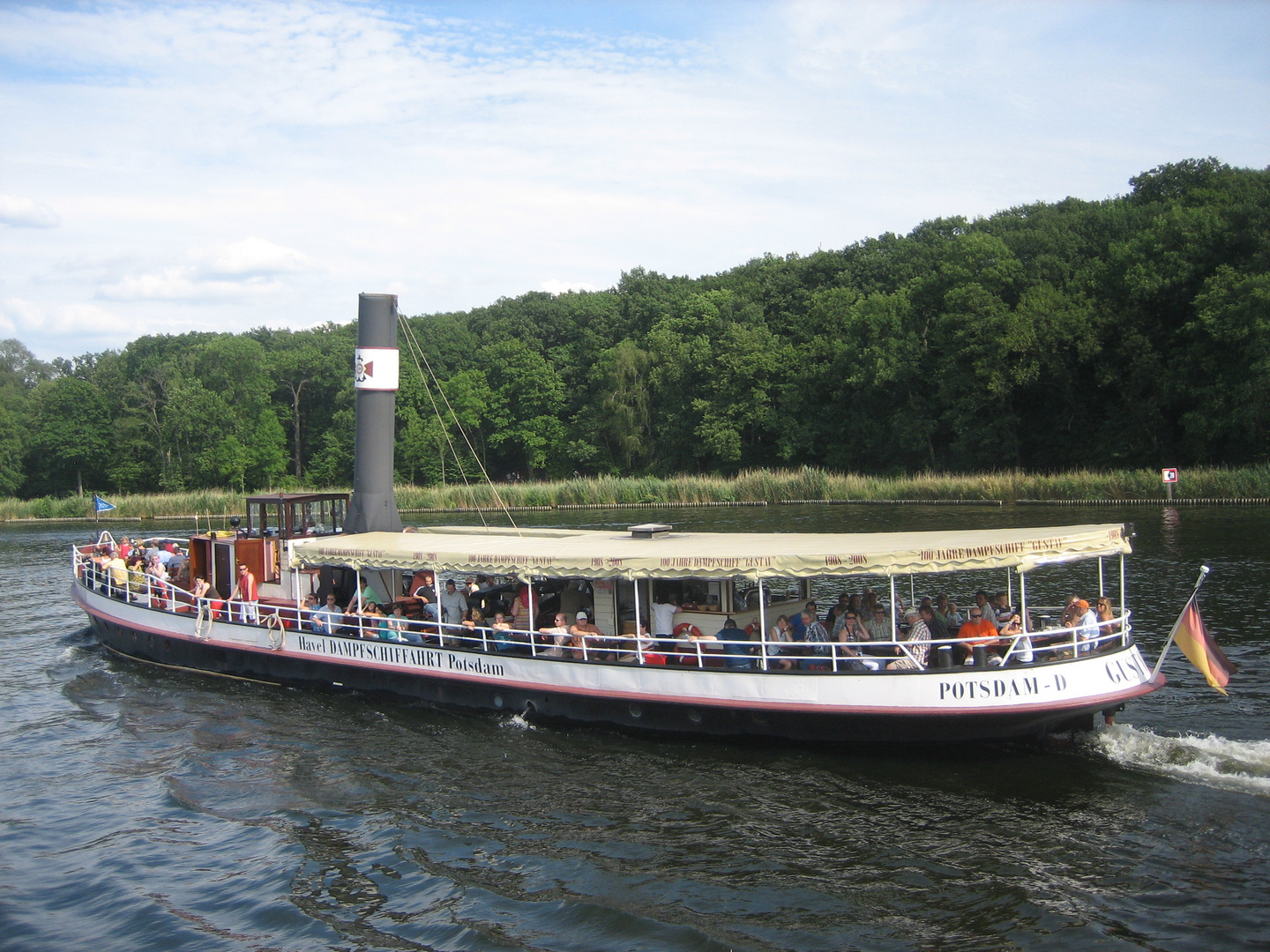 Dampfschiffausflug ... noch vor Corona-Zeiten