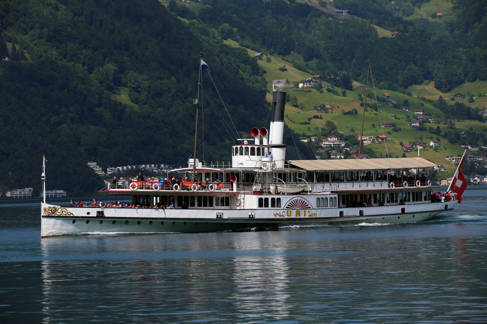 Dampfschifffahrt auf dem Vierwaldstättersee