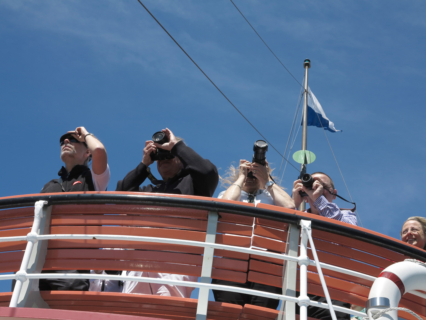 Dampfschiffparade Richtung Fönsturm (4)