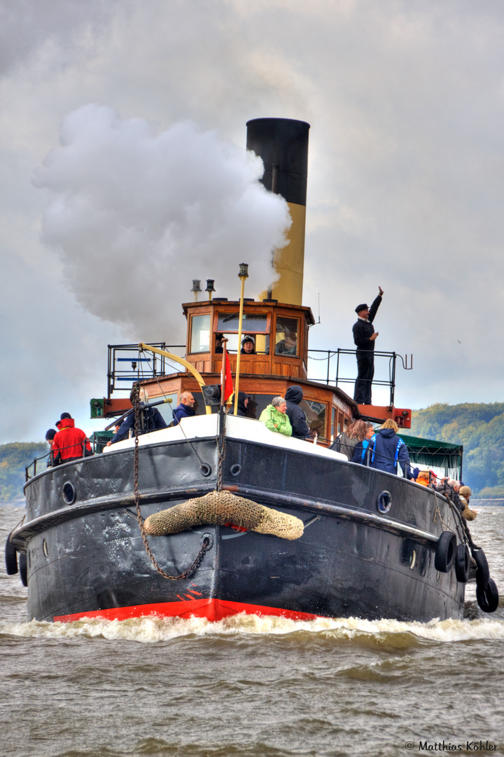 Dampfschlepper ELBE