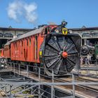 Dampfschneeschleuder im Sommer: Depotfest Brugg/Schweiz