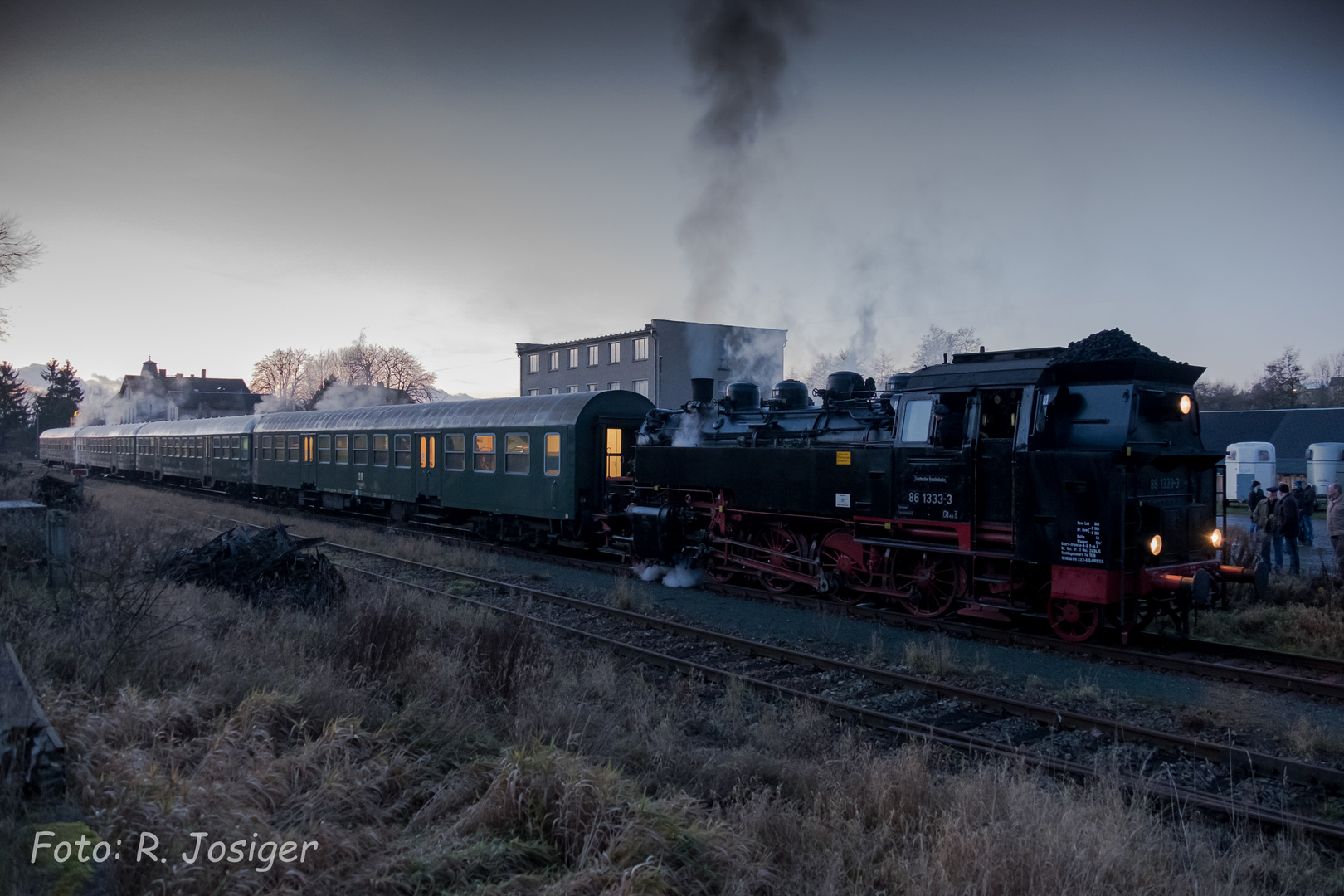 Dampfsonderfahrt nach Schleiz