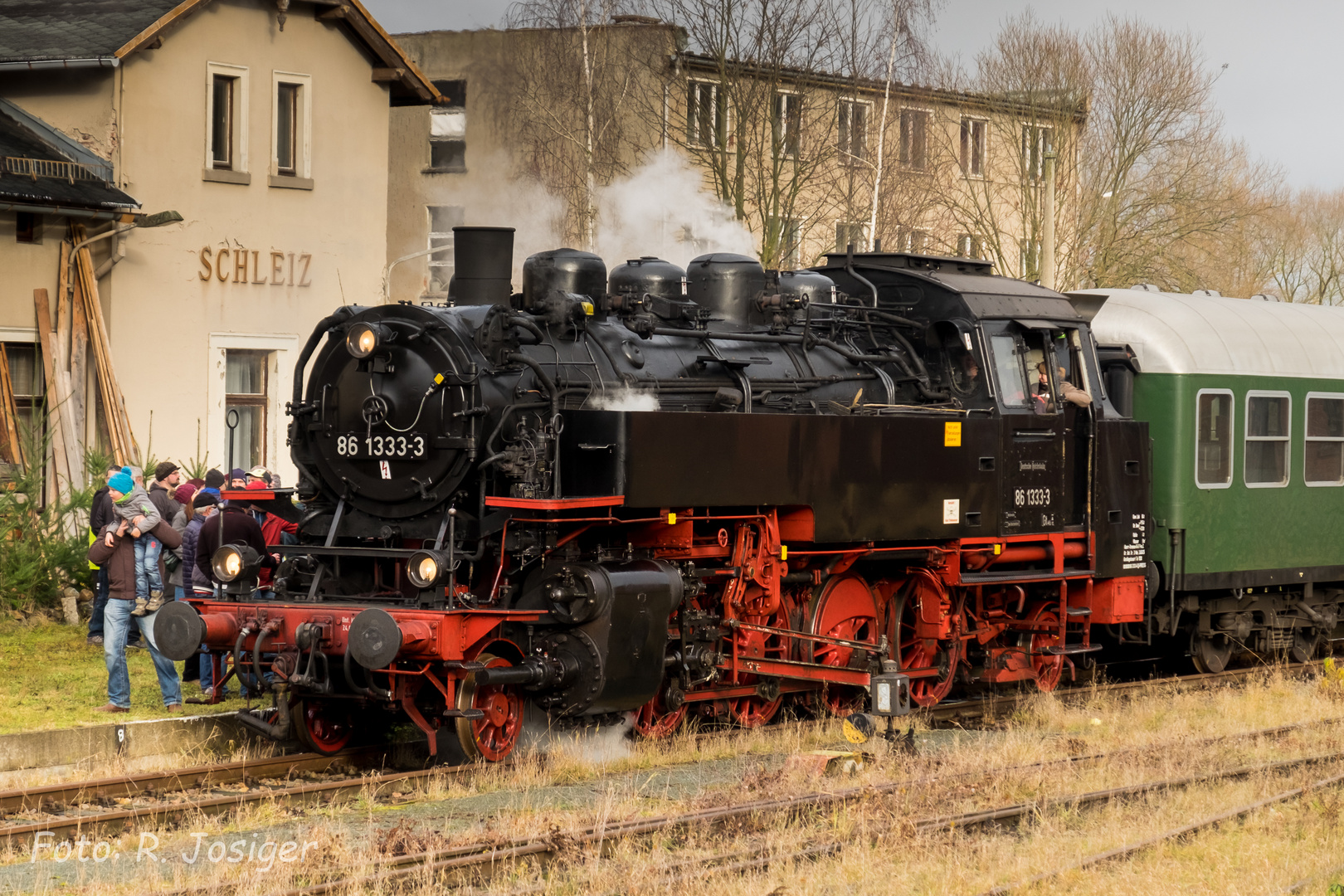 Dampfsonderfahrt nach Schleiz/Thür.