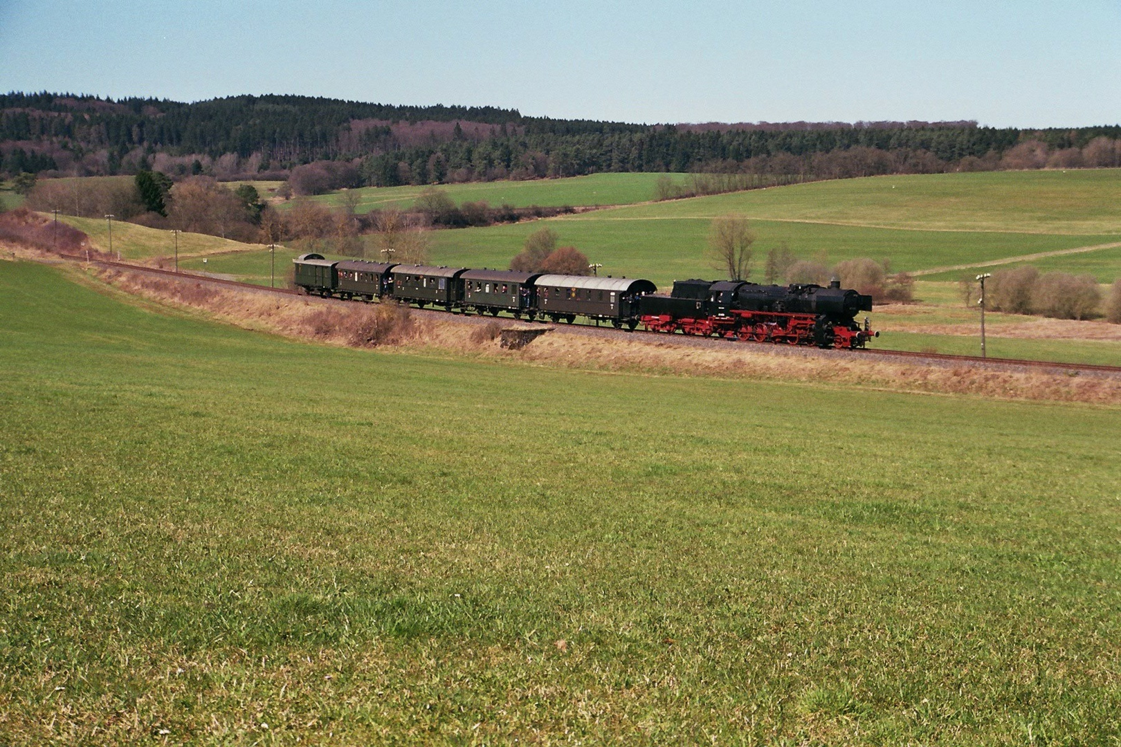 Dampfspekatakel 52 rollt nach Rengen