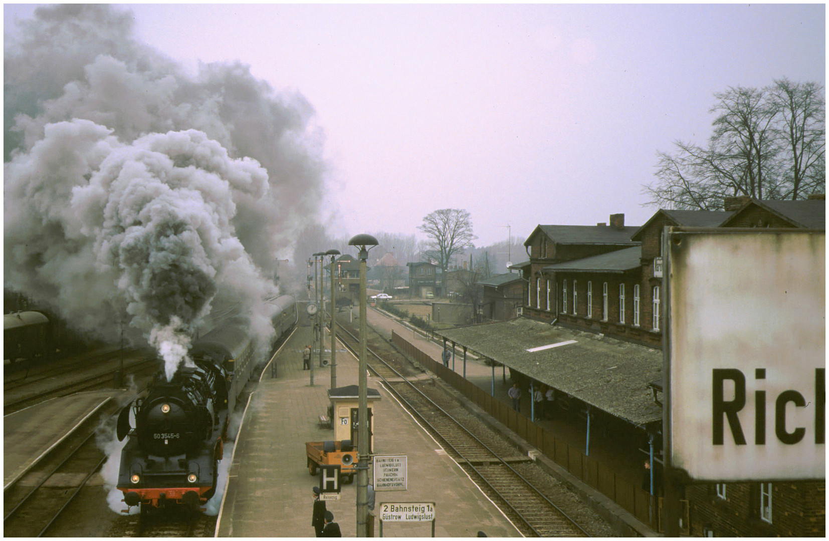 Dampfspektakel in Karow