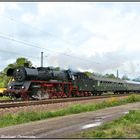 Dampfspektakel Sonderzug mit Dampflok 03 1010 in Bous, 30.04.2018