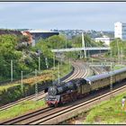 Dampfspektakel Sonderzug mit Dampflok 03 1010 in Saarbrücken-Burbach, 29.04.2018