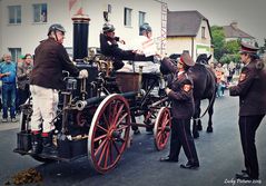 Dampfspritze - 100 Jahre Feuerwehr Felixdorf