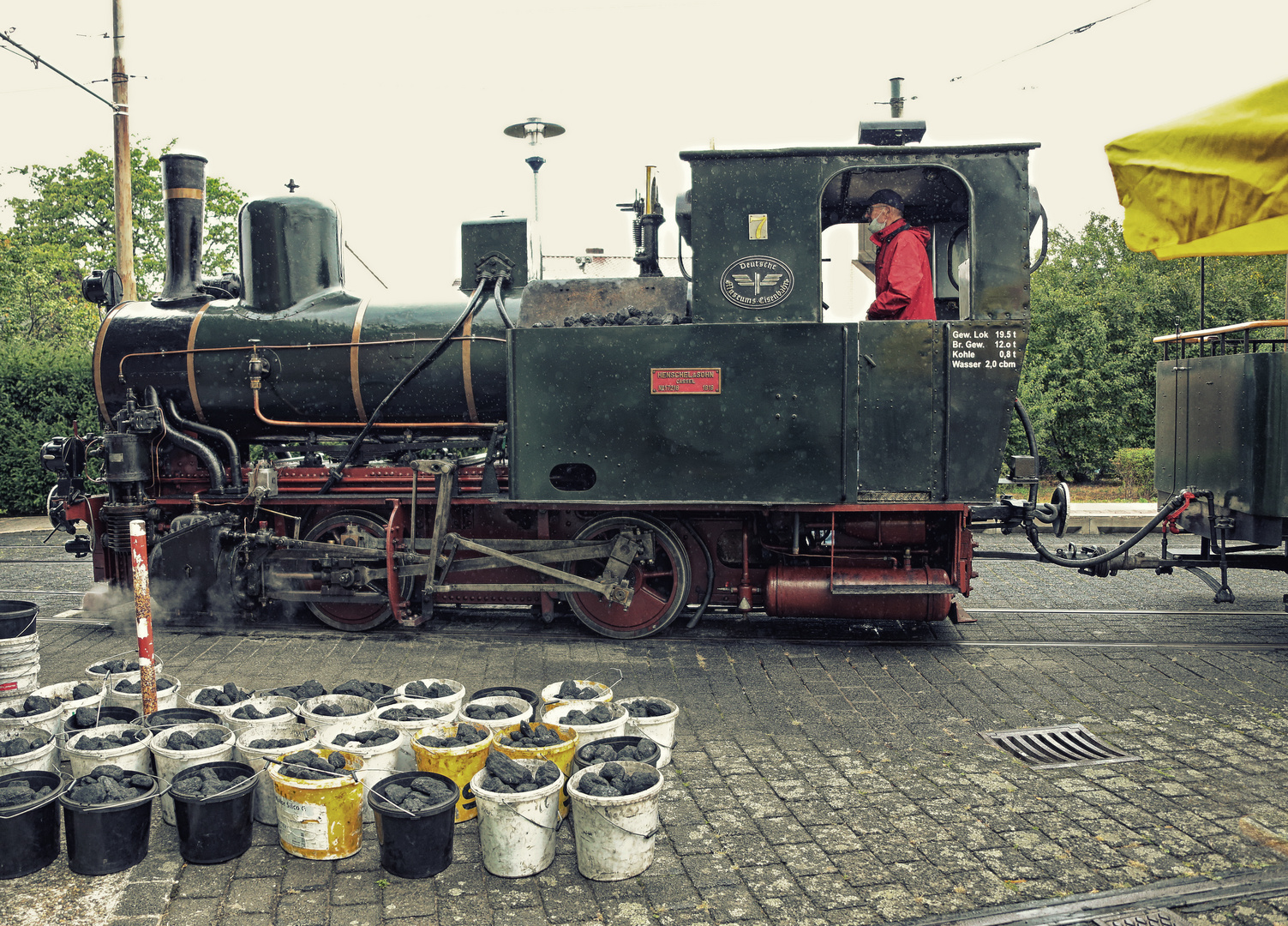 Dampfstraßenbahn "Feuriger Elias" -1-