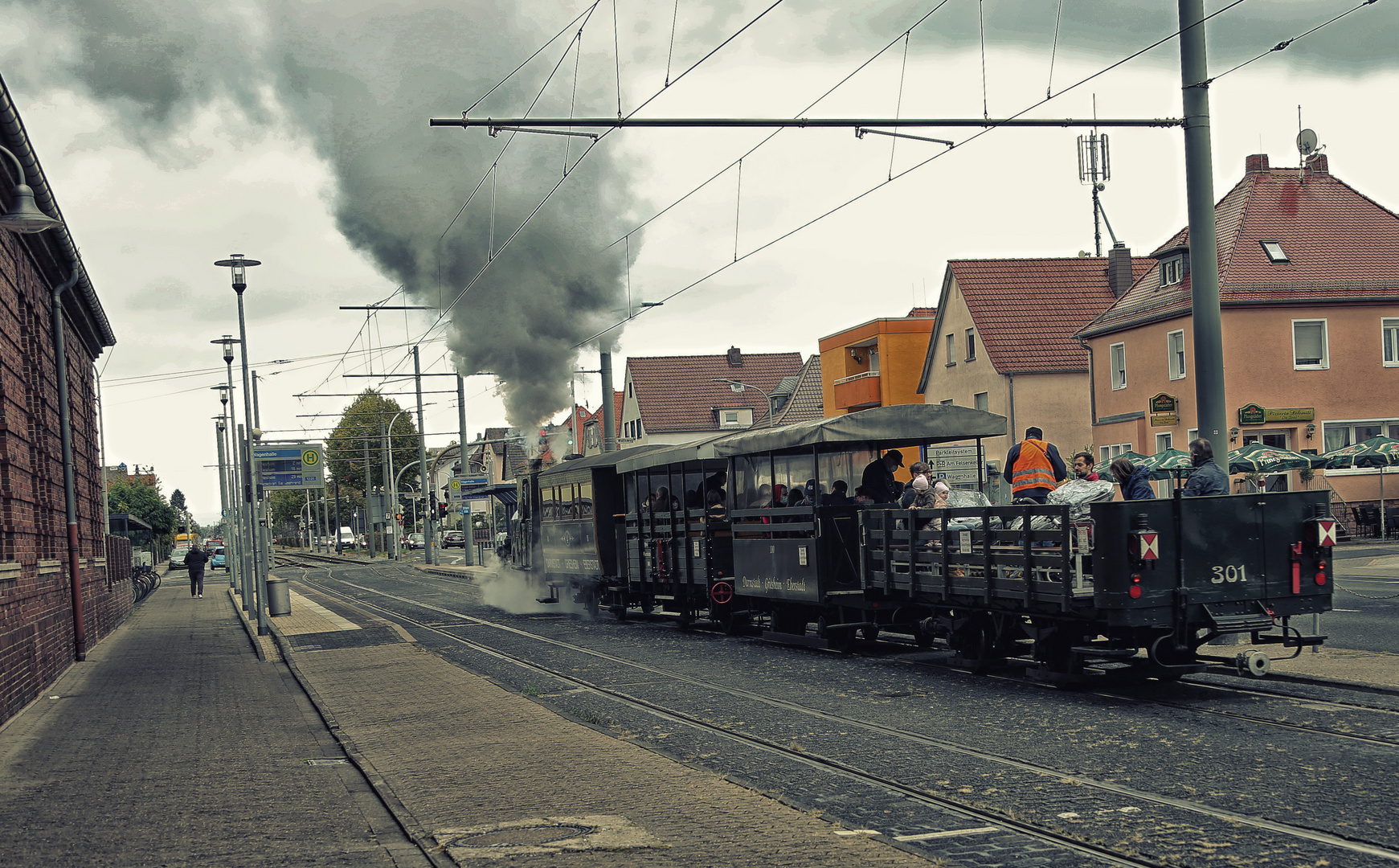 Dampfstraßenbahn "Feuriger Elias" -4-