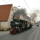 Dampfstraßenbahn in Mannheim Feudenheim