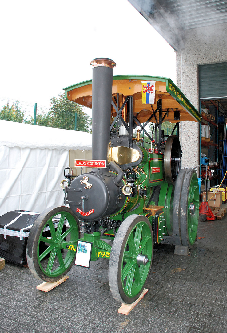 Dampftraktor 'LADY COLINDA' von Aveling & Porter aus dem Jahr 1925