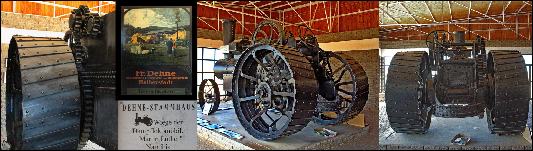 Dampftraktor - Lokomobil von 1905