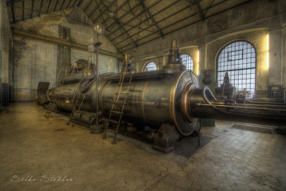 Dampfturbine, Zeche Fürst Leopold Dorsten