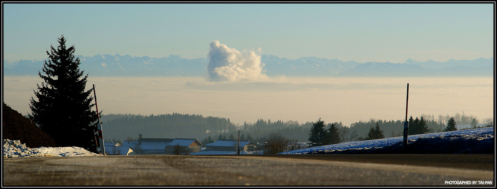 Dampfwolke