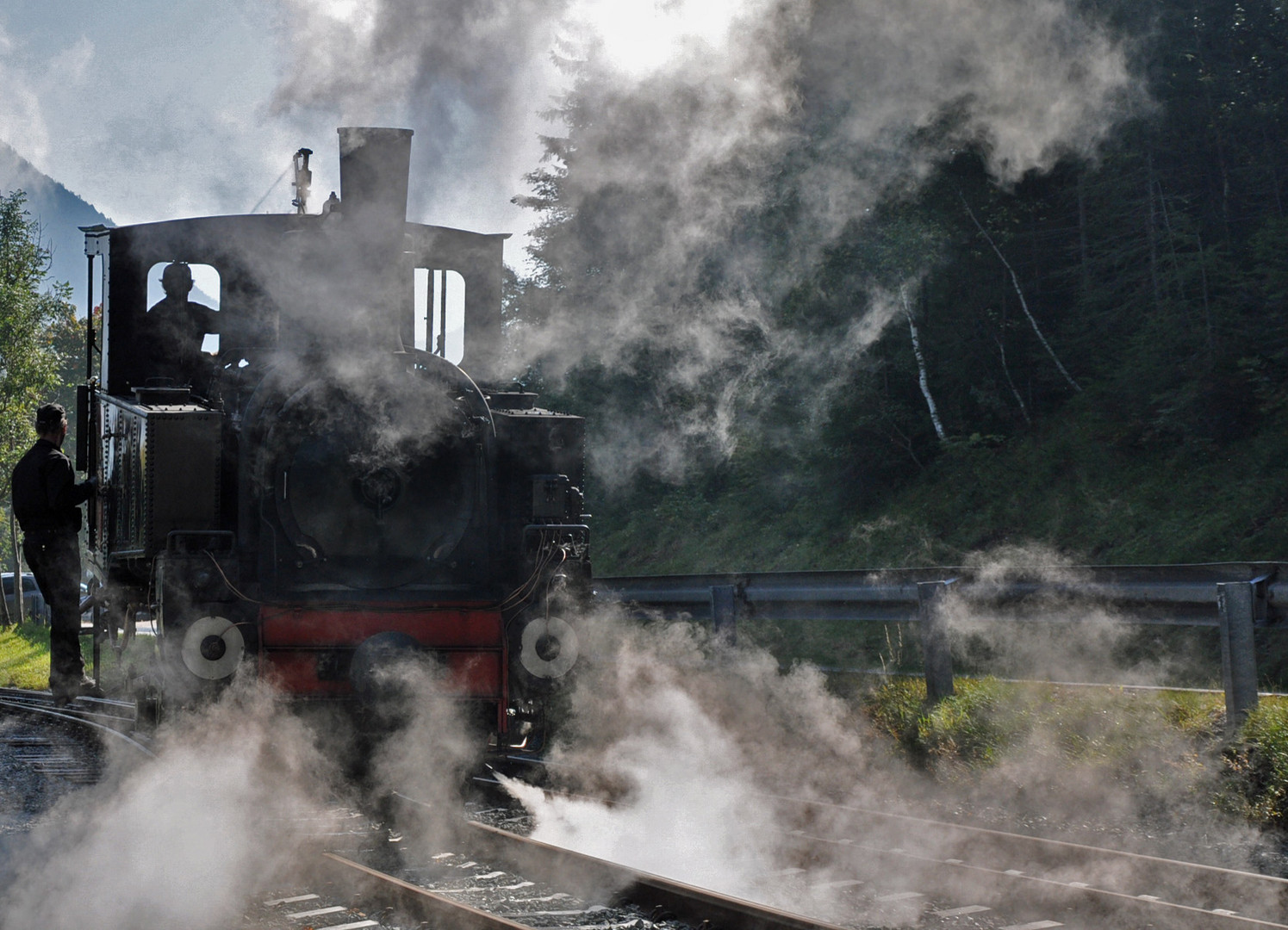 Dampfzahnradbahn "HANNAH"