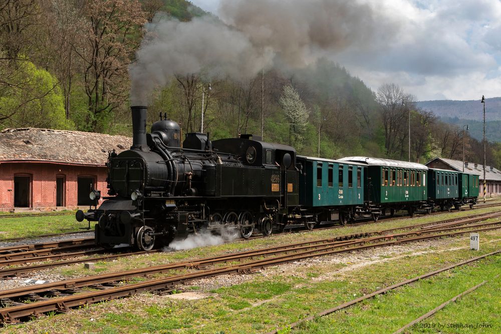 Dampfzahnradbahn Tisovec - Zbojská