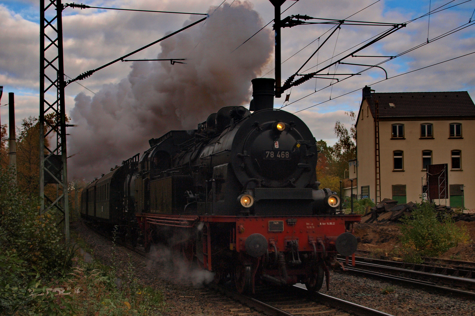 Dampfzug BR 78 in BN-Beuel