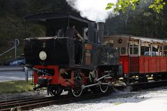 Dampfzug der Achenseebahn