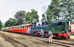 Dampfzug der Brohltalbahn