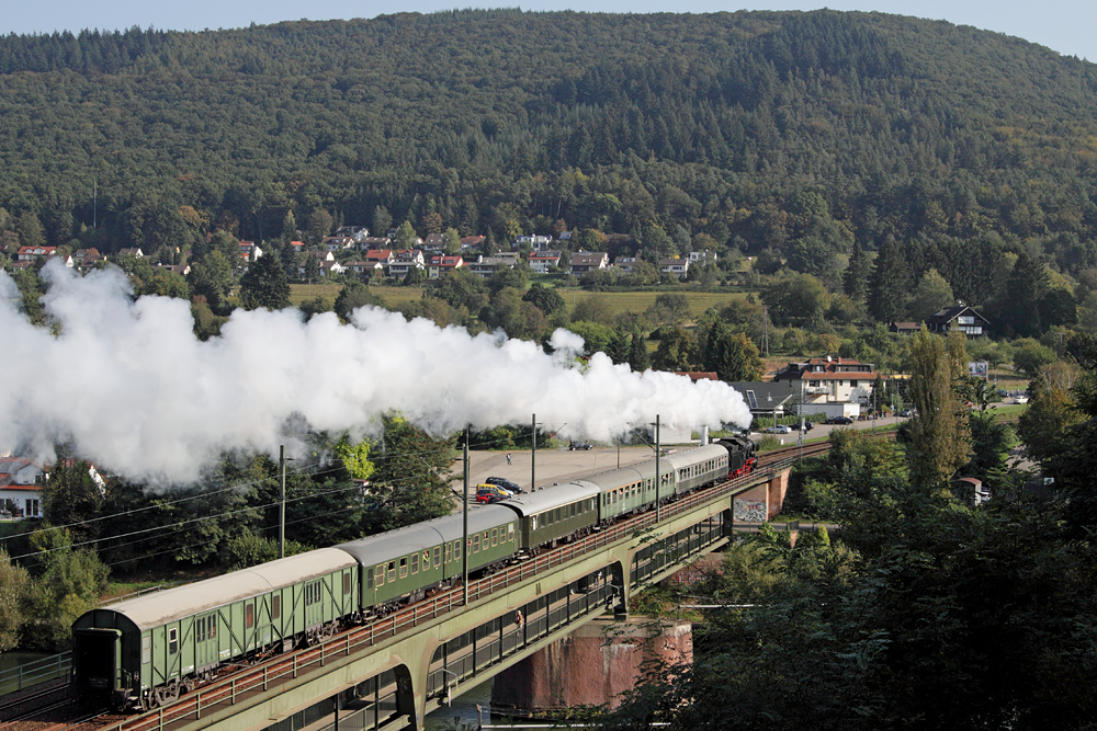 Dampfzug ins Neckartal...