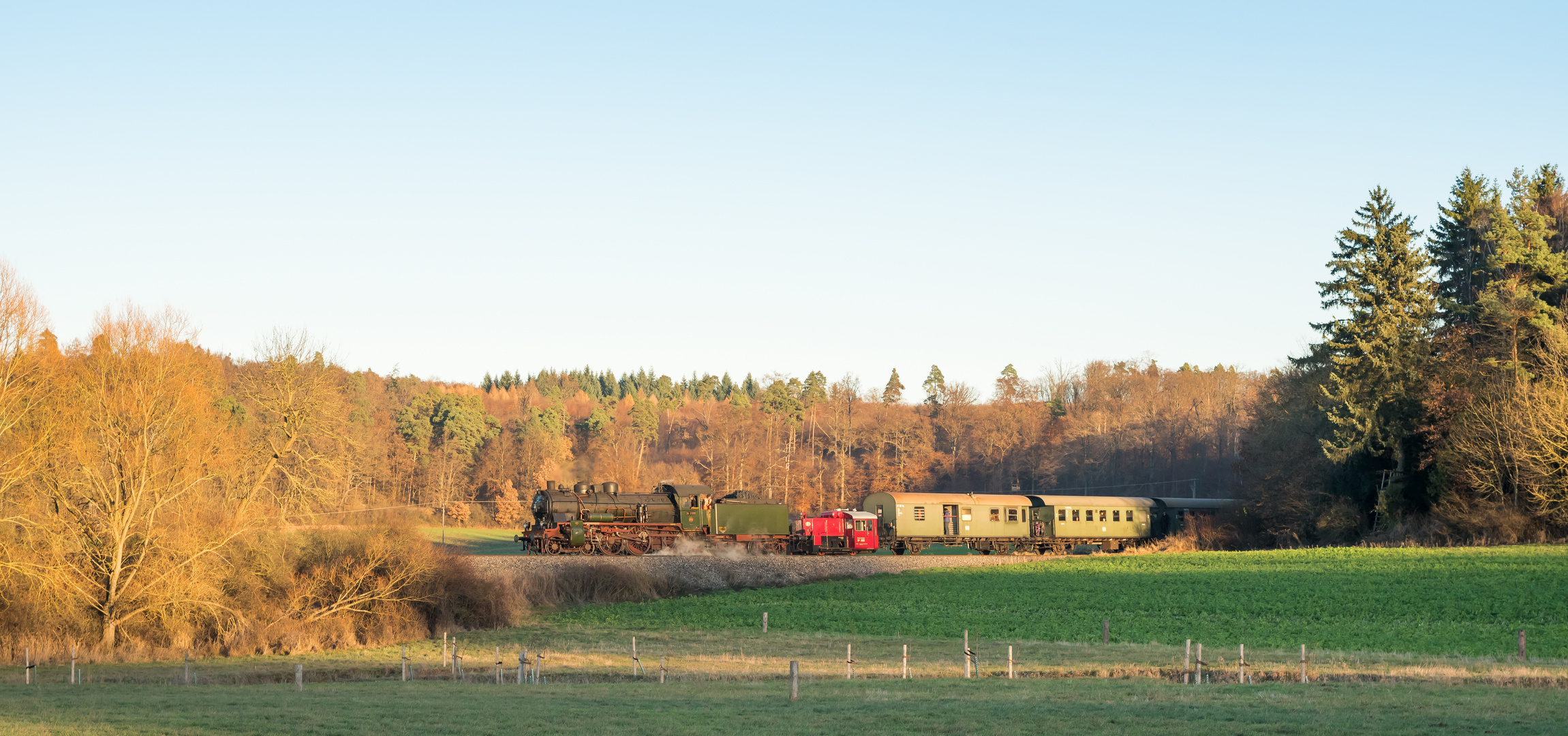  Dampfzug nach Weissach reload