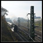 Dampfzug Richtung Anhalter Bahnhof