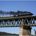 Dampfzug über das Laberviadukt  -2-