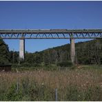 Dampfzug über das Laberviadukt  -3-