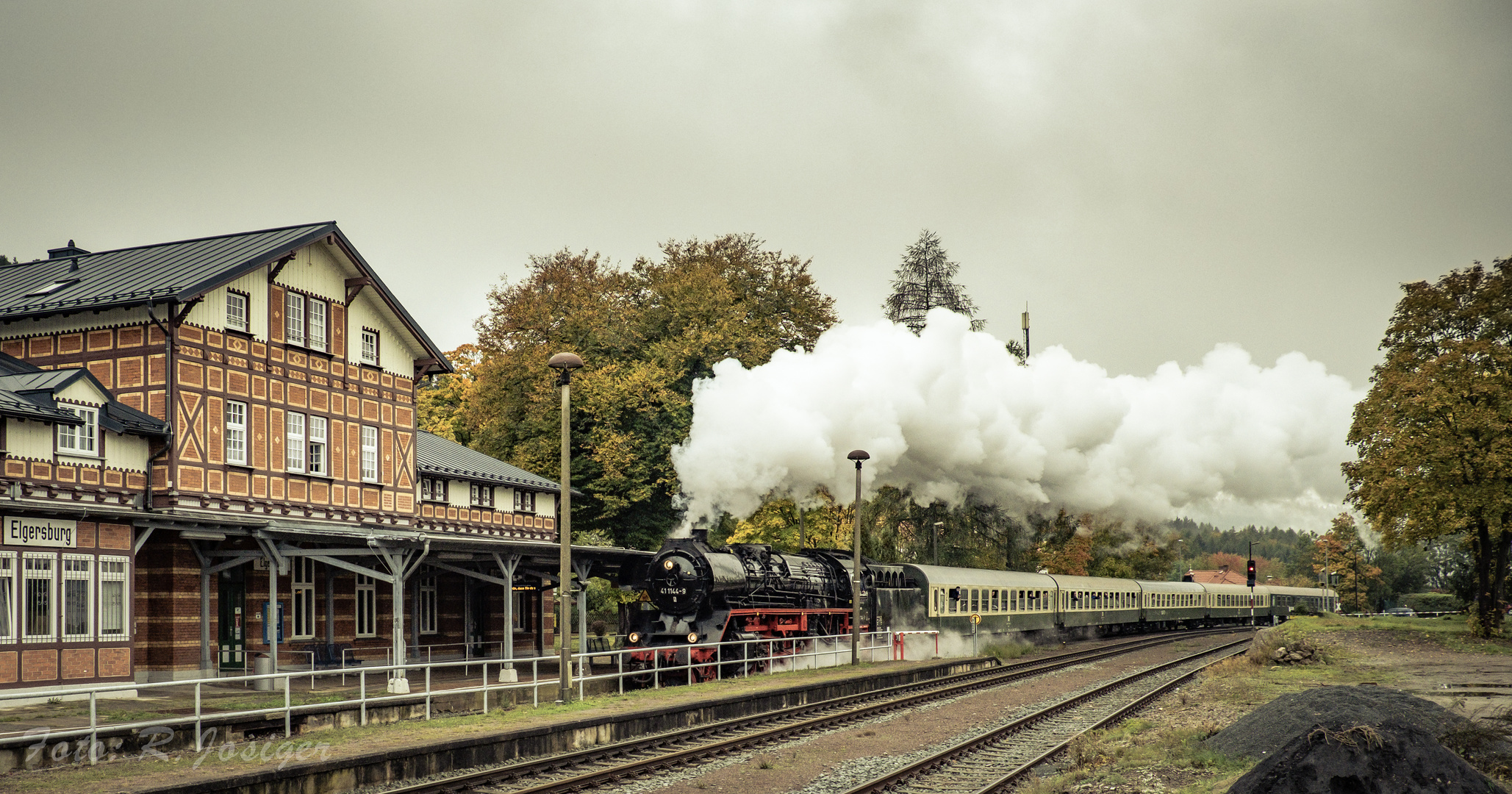 Dampfzug zum Rennsteig 