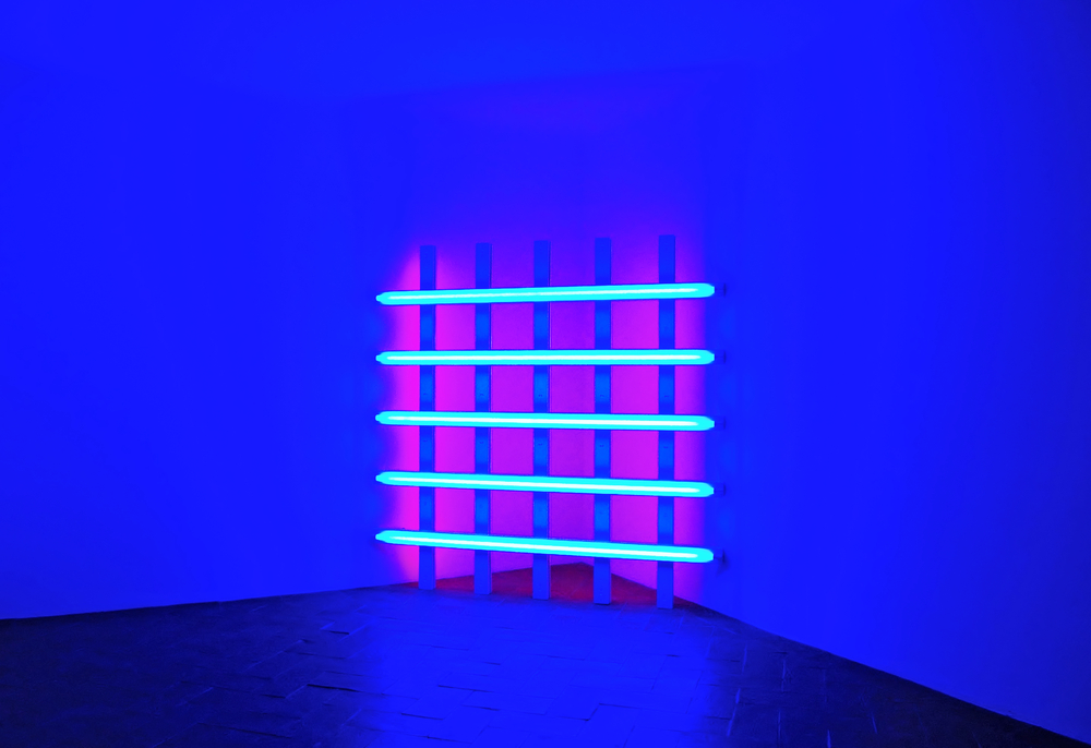 Dan Flavin (1933 -1996), Untitled, 1987. Collezione Panza.