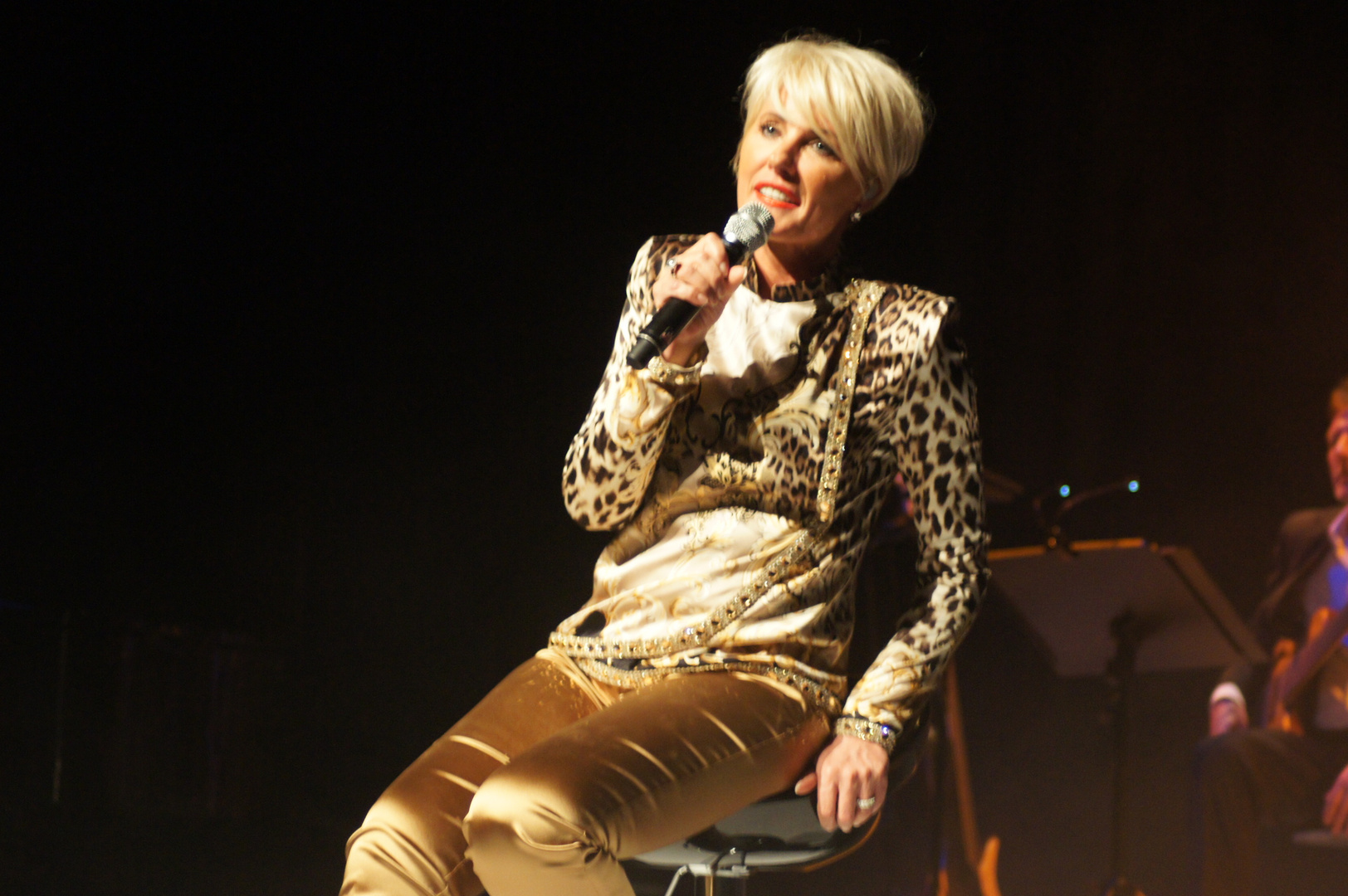 DANA WINNER , 2. Halbzeit ihres Konzerts