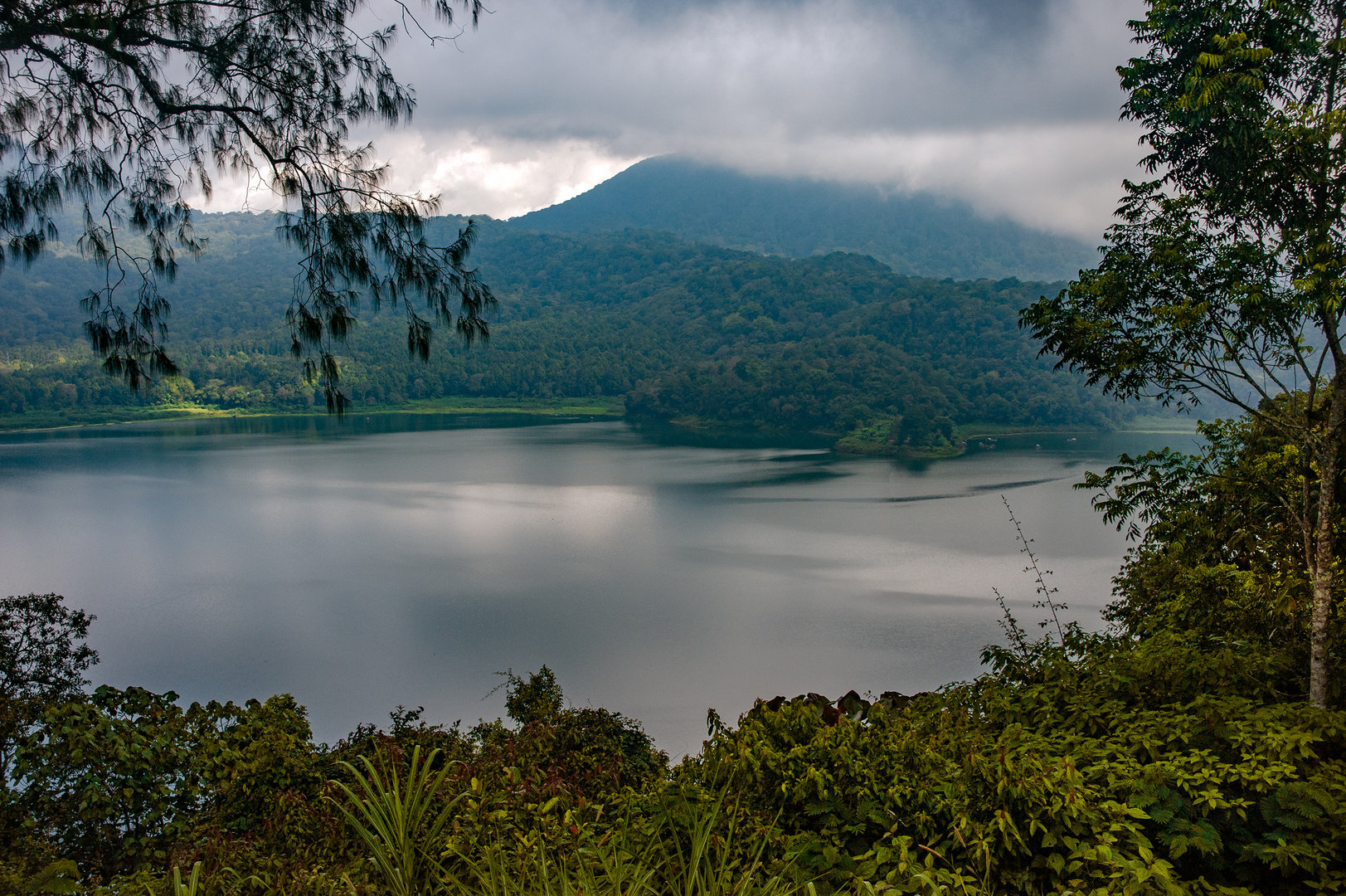 Danau Tamblingan volcano lake