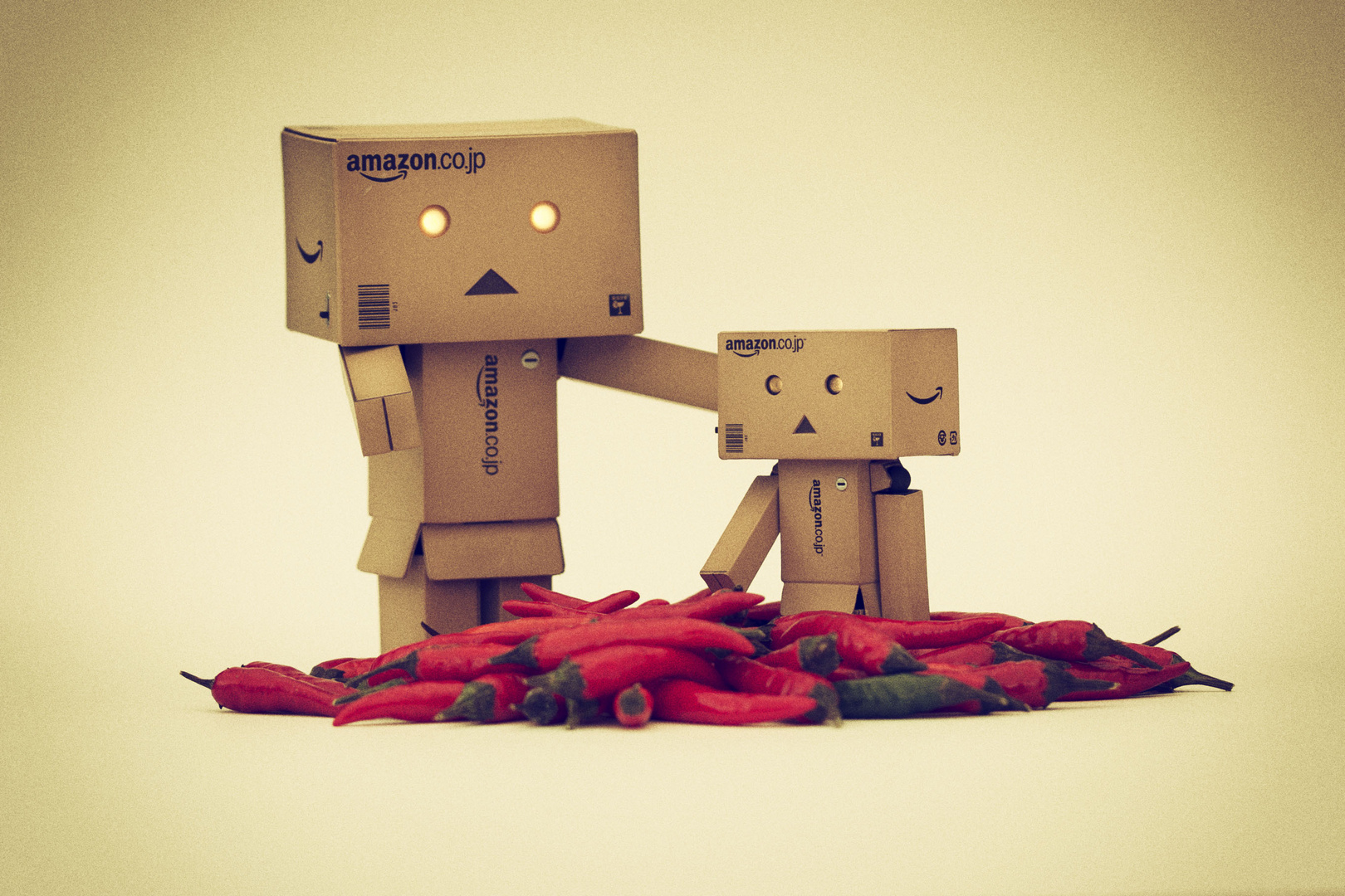 Danbo and the chilis