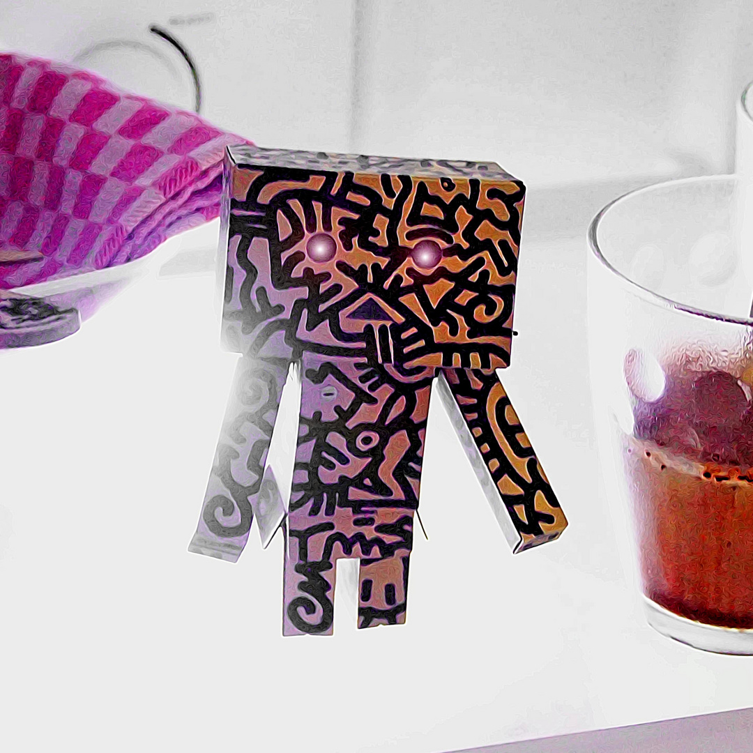 " DANBO DANS LE FRIGO À CAYENNE " JAK ARNOULD ©ADAGP