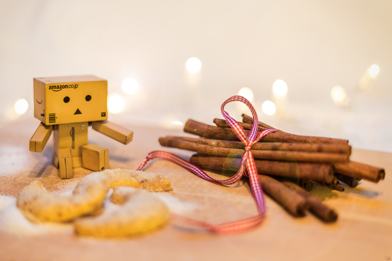 Danbo in der Winterbäckerei