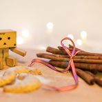 Danbo in der Winterbäckerei