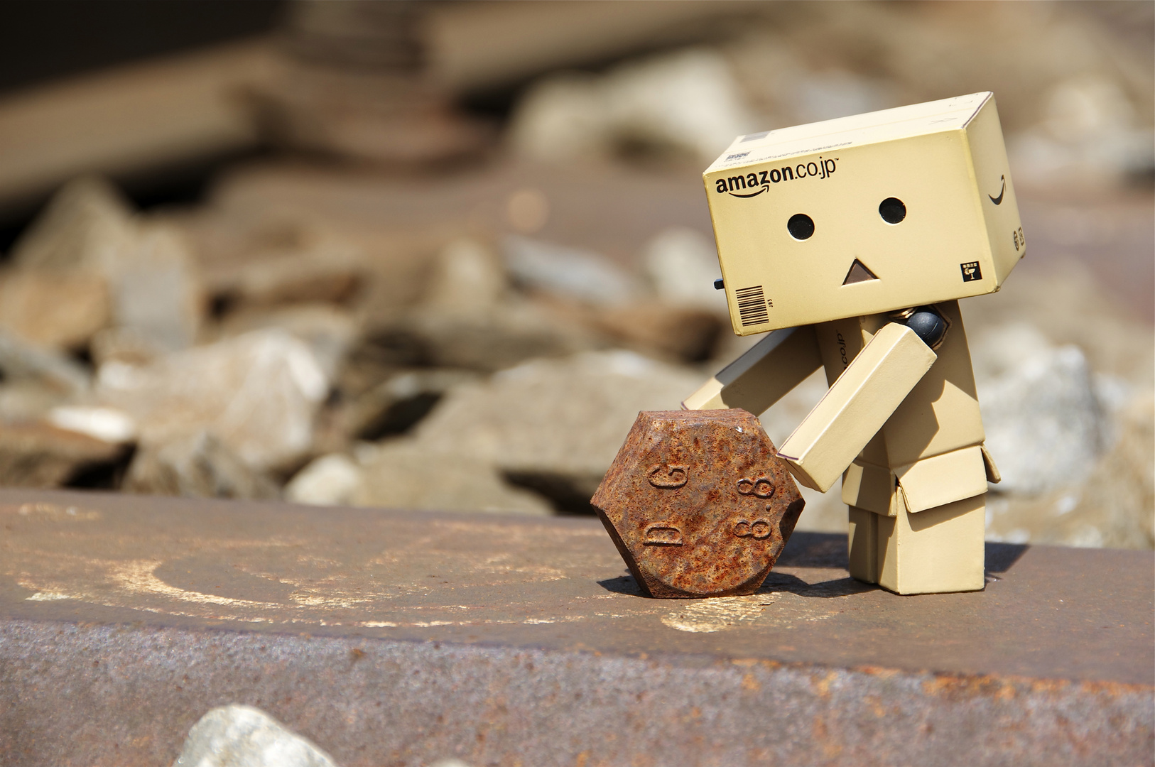 Danbo Jacques - bei der Schwerstarbeit...