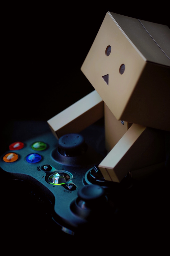 danbo plays xbox