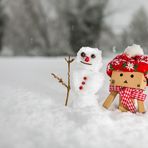 Danbo und der Schneemann