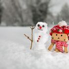 Danbo und der Schneemann