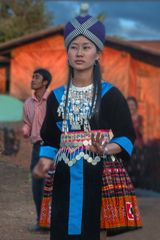 Dancing at the Hmong New Year festival