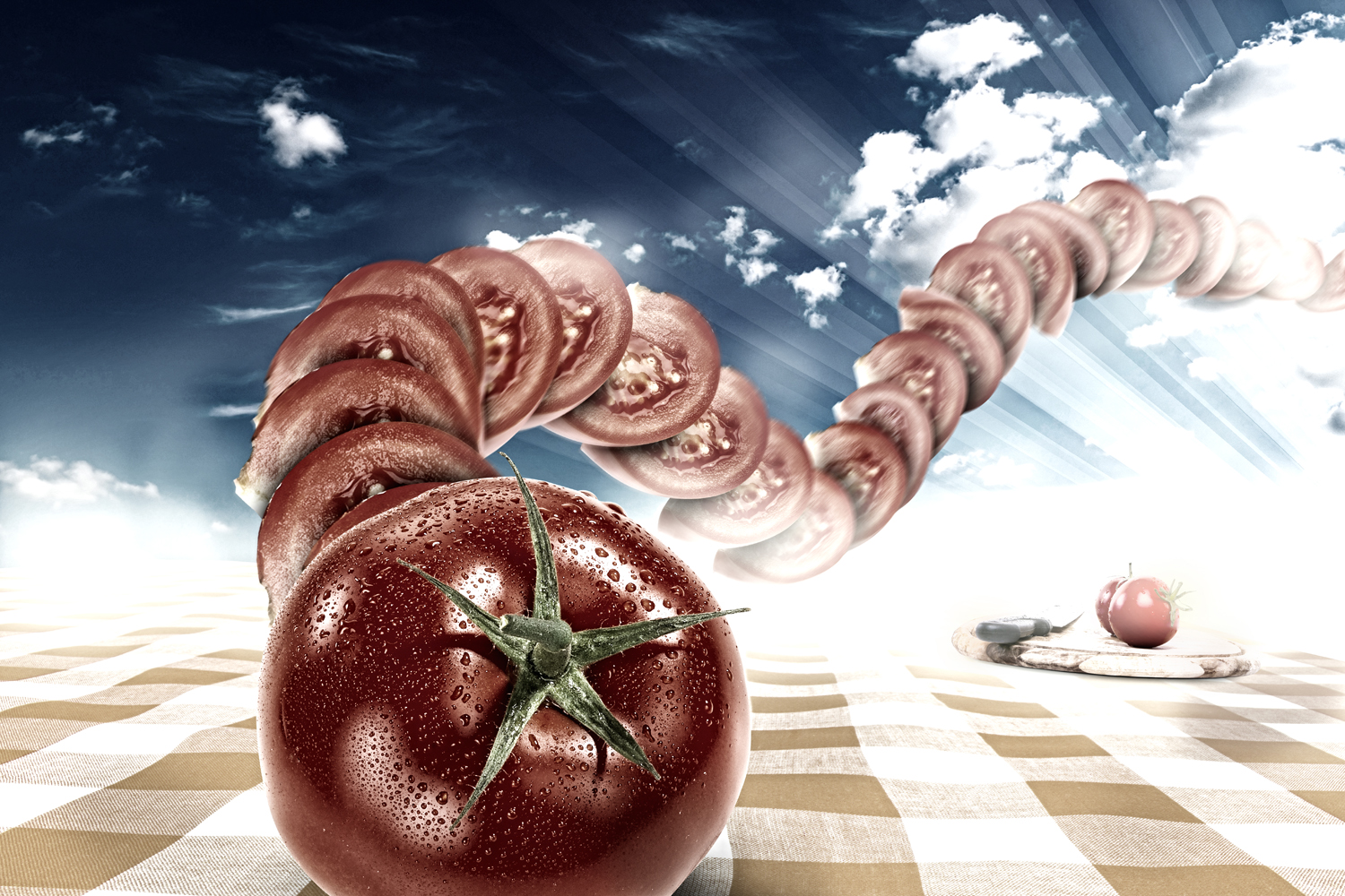 Dancing Food - Tomato