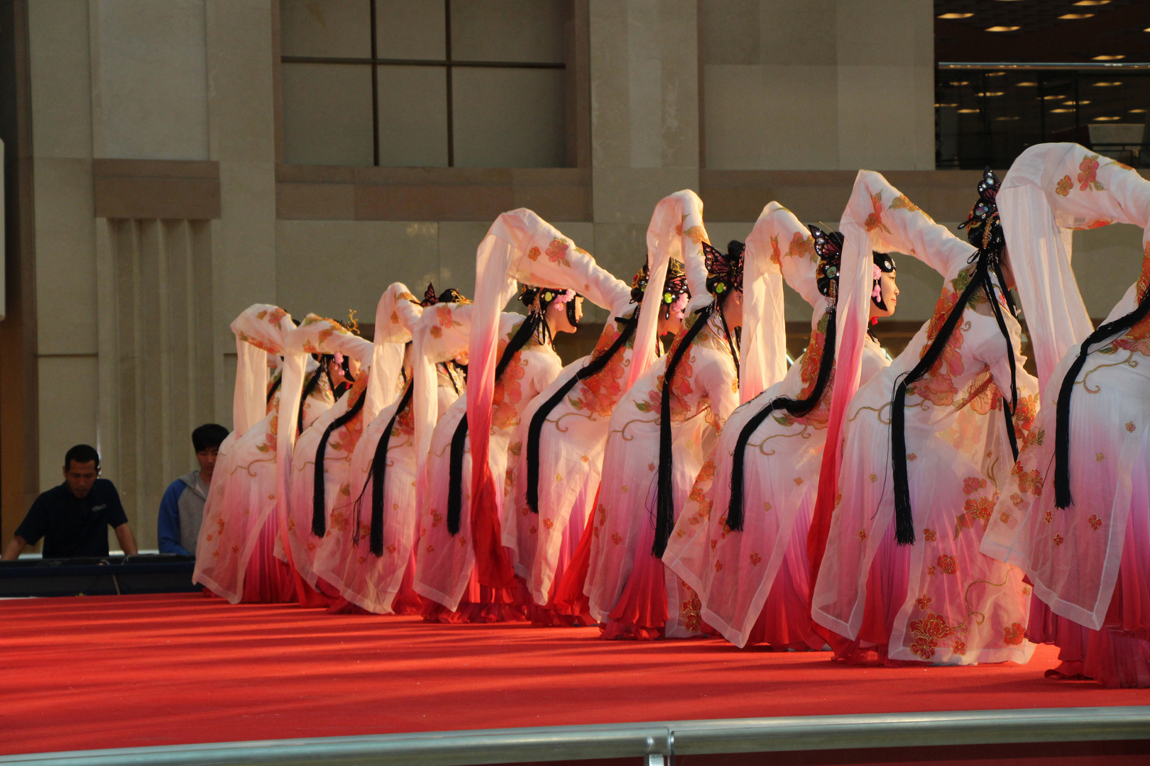 Dancing for Chinese New Year