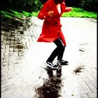 dancing in the rain