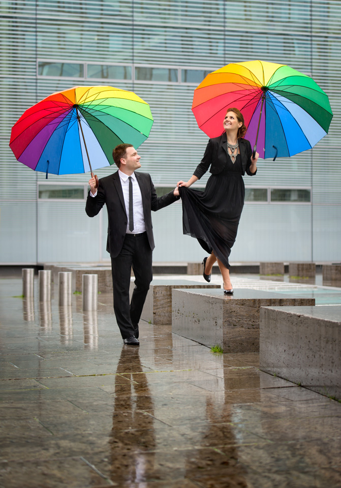 Dancing in the rain