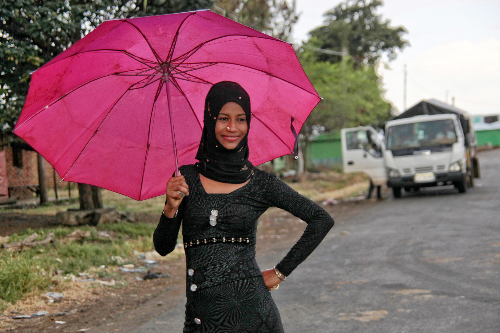 Dancing in the rain