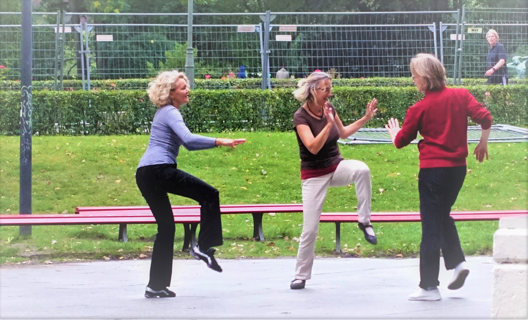 Dancing in the Stadtpark ...